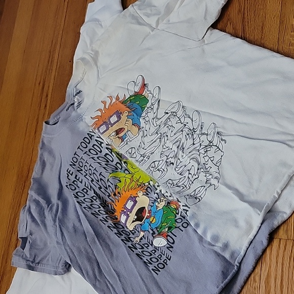 Youth Rugrats cropped tshirt and hoodie - Picture 2 of 3